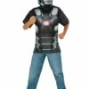 Kit Disfraz De Máquina De Guerra Capitán América Civil War Para Niño