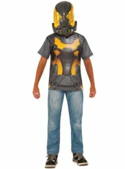 Kit Disfraz De Yellow Jacket Ant Man Para Niño