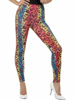 Leggings Leopardo De Colores Para Mujer