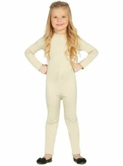 Maillot Beige Para Niña