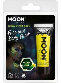 Maquillaje Amarillo Brilla En La Oscuridad