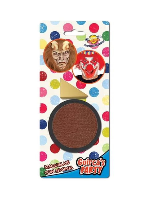 Maquillaje Color Marrón Con Esponja 3 Maquillaje Color Marrón Con Esponja