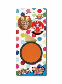 Maquillaje Color Naranja Con Esponja