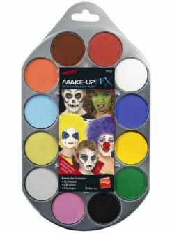 Maquillaje FX Aqua Kit 12 Colores