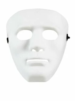 Máscara Blanca De Delincuente Callejero
