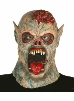 Máscara De Monstruo De Los Gusanos De Látex Para Adulto
