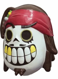 Máscara De Pirata Catrina Para Adulto