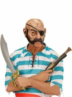 Máscara De Pirata Sanguinario Para Adulto -FUNIDELIA Ventas mascara de pirata sanguinario para adulto 1