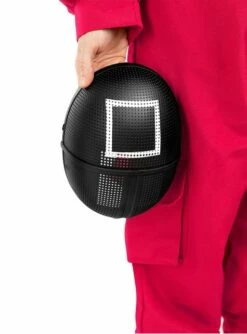 Máscara El Juego Del Calamar Cuadrado - Oficial Netflix -FUNIDELIA Ventas mascara el juego del calamar cuadrado oficial netflix 1 2