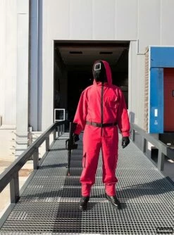 Máscara El Juego Del Calamar Cuadrado - Oficial Netflix -FUNIDELIA Ventas mascara el juego del calamar cuadrado oficial netflix 1 6