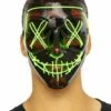 Máscara LED Halloween -FUNIDELIA Ventas mascara led halloween