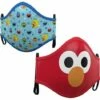 Mascarilla De Barrio Sésamo Infantil (2 Unidades) -FUNIDELIA Ventas mascarilla de barrio sesamo infantil 2 unidades