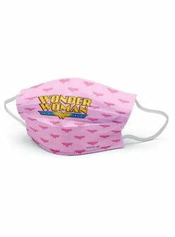 Mascarilla Wonder Woman Rosa Para Mujer