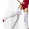 Medias Blancas Con Lazos Blancos