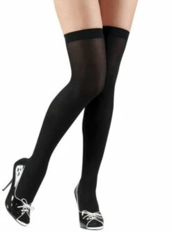 Medias Negras Tupidas