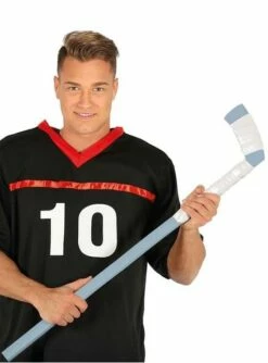 Palo De Hockey Gris Y Blanco Para Adulto