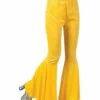 Pantalones De Campana Amarillos Para Mujer -FUNIDELIA Ventas pantalones de campana amarillos para mujer