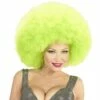 Peluca Afro Gigante Verde Deluxe En Bolsa -FUNIDELIA Ventas peluca afro gigante verde deluxe en bolsa