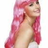Peluca Chique Rosa Sensual Para Mujer -FUNIDELIA Ventas peluca chique rosa sensual para mujer