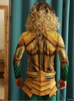 Peluca De Aquaman Con Barba Para Adulto -FUNIDELIA Ventas peluca de aquaman con barba para adulto 1 5
