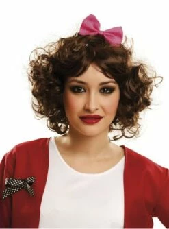 Peluca De Chica 60s Para Mujer