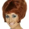 Peluca De Colmena De Los 60 Castaña -FUNIDELIA Ventas peluca de colmena de los 60 castana