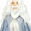 Peluca De Dumbledore Con Barba Para Niños - Harry Potter