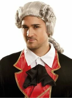 Peluca Barroco Para Hombre