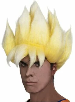 Peluca De Super Saiyan - Dragon Ball -FUNIDELIA Ventas peluca de super saiyan dragon ball 11