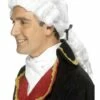 Peluca Barroco Blanca Para Hombre -FUNIDELIA Ventas peluca de tribunal