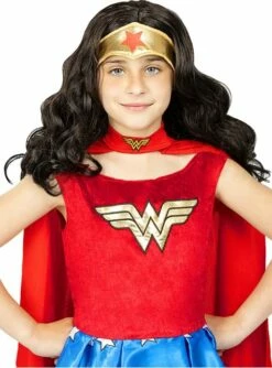 Peluca De Wonder Woman Para Niña