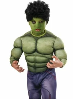 Peluca Hulk Vengadores: La Era De Ultrón Para Niño