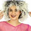 Peluca Rubia Años 80 Con Lazo -FUNIDELIA Ventas peluca rubia anos 80 con lazo