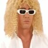 Peluca Rubia Rizada Para Hombre -FUNIDELIA Ventas peluca rubia rizada para hombre