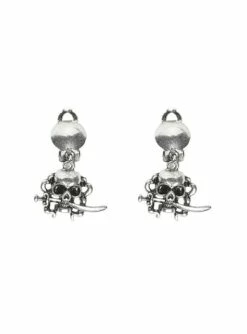 Pendientes Piratas De Calavera Para Mujer