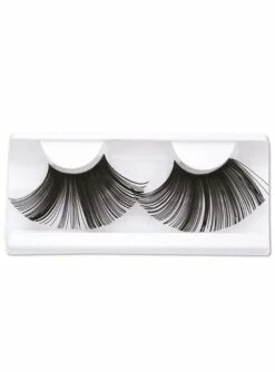 Pestañas Largas Tupidas Con Pegamento