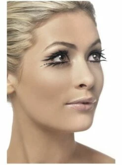 Pestañas Negras Superior E Inferior