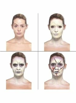 Set De Zombie De Látex -FUNIDELIA Ventas set de zombie de latex 3