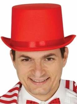 Sombrero Elegante Rojo Para Adulto