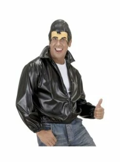 Tocado De Rockero De Los 50 Para Hombre