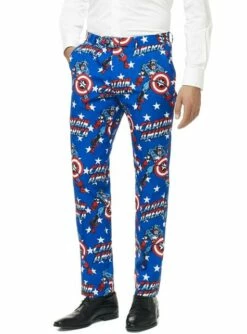 Traje De Capitán América - Opposuits -FUNIDELIA Ventas traje capitan america opposuit para hombre 2