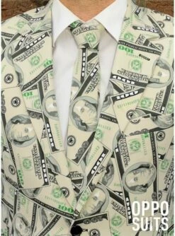 Traje "Cashanova" Billetes - Opposuits -FUNIDELIA Ventas traje cashanova opposuit 4