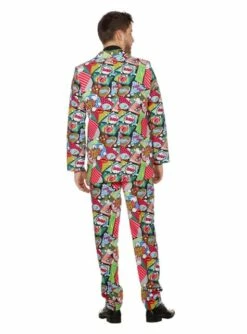 Traje Con Diseño De Pop Art -FUNIDELIA Ventas traje de arte pop para hombre 4