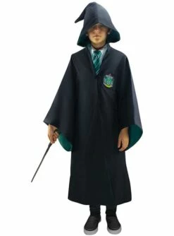 Túnica De Slytherin Deluxe Para Niño (Réplica Oficial Collectors) - Harry Potter