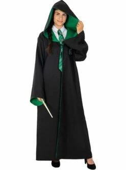 Túnica Réplica Slytherin Para Adulto - Diamond Edition