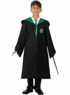 Túnica Réplica Slytherin Para Niños - Diamond Edition -FUNIDELIA Ventas tunica replica slytherin para ninos diamond edition 3
