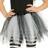 Tutú Blanco Y Negro Con Brillantina Para Niña -FUNIDELIA Ventas tutu blanco y negro con brillantina para nina