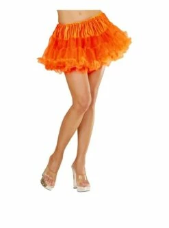 Tutú Naranja Neón Mujer -FUNIDELIA Ventas tutu naranja neon mujer 2