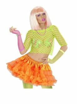 Tutú Naranja Neón Mujer -FUNIDELIA Ventas tutu naranja neon mujer 3