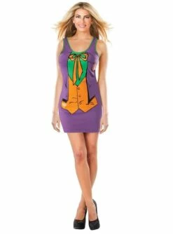 Vestido Disfraz Del Joker DC Comics Para Mujer
